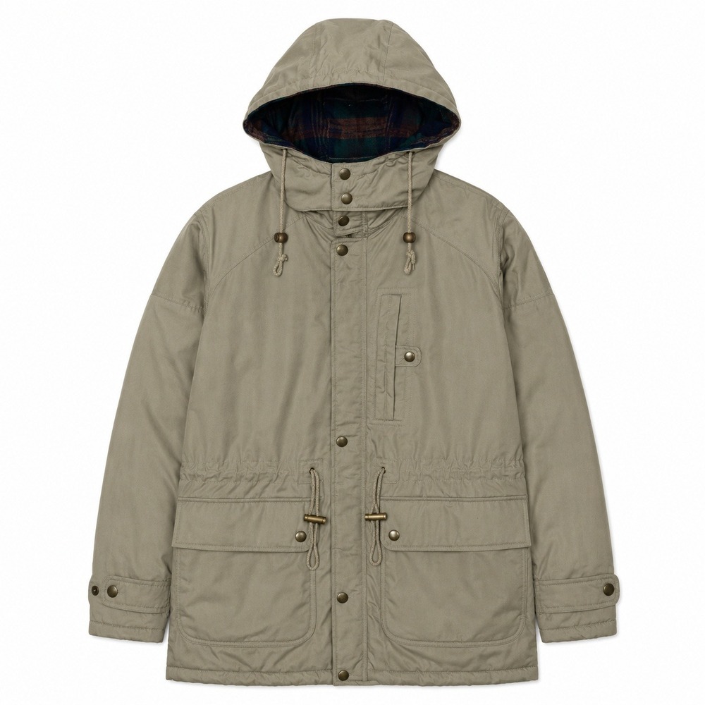 St Johns Bay Parka Jacket Mens Large Vintage Gorpcore Field Coat Utility Outdoor